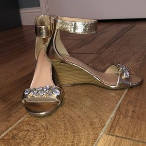 Gold New York and company heels